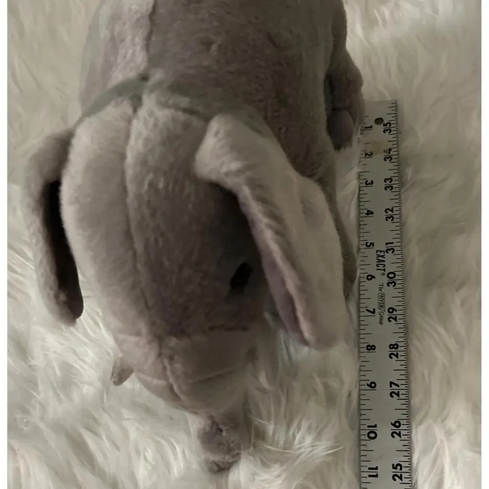 Miyoni Elephant Stuffed Animal Handmade Endangered Asian  By Aurora Plush - Picture 4 of 10
